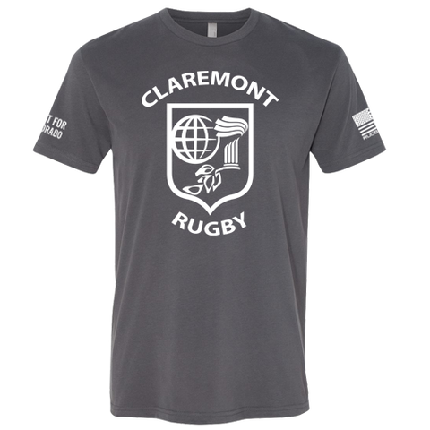 Claremont College Rugby "Hunt For Colorado" Tee (Heavy Metal)