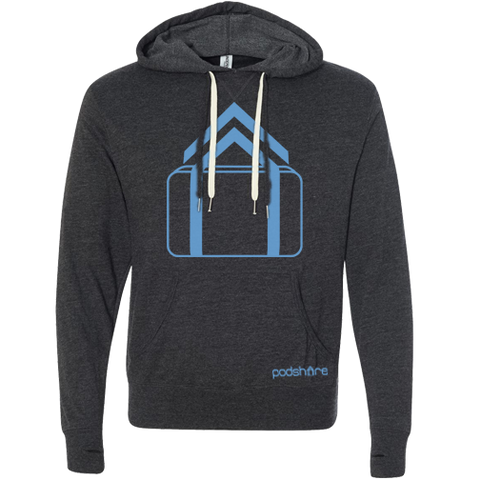 PodShare Core 3 Pullover Lightweight Hoodie (Charcoal)