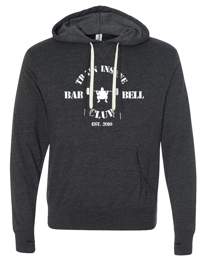 TI Barbell Club Pullover Hoodie (CharcoalHeather)