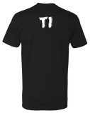 TI Power Lifting Team Mens Premium Fitted CVC Crew (Black)