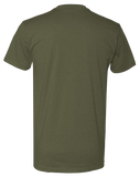 TI Barbells Mens Premium Fitted CVC Crew (MilitaryGreen)